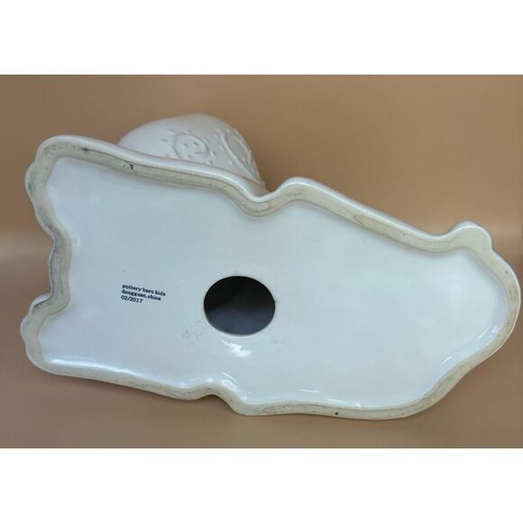 2017 Pottery Barn Lion Boho Piggy Bank - Picture 6 of 7